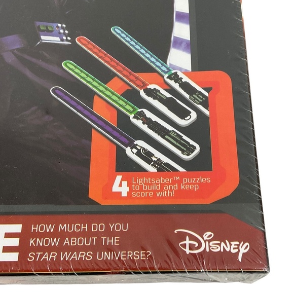Star Wars Trivia Game Disney Lucas Films  650+ Exciting Trivia Questions –Sealed - Picture 2 of 14